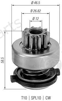  MAGNETI MARELLI part 940113020149 Pinion, starter