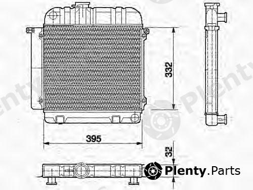  MAGNETI MARELLI part 350213418000 Radiator, engine cooling