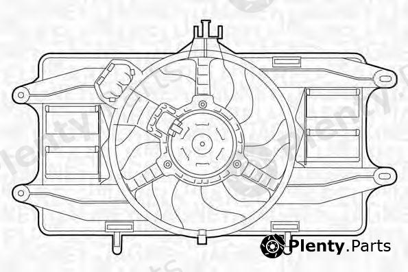  MAGNETI MARELLI part 069422023010 Fan, radiator