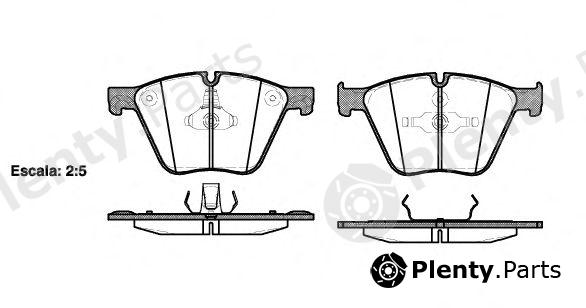  ROADHOUSE part 2141900 Brake Pad Set, disc brake