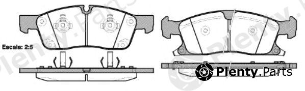  ROADHOUSE part 21430.02 (2143002) Brake Pad Set, disc brake