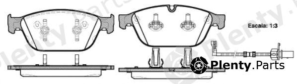  ROADHOUSE part 21443.02 (2144302) Brake Pad Set, disc brake