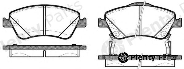  ROADHOUSE part 21310.02 (2131002) Brake Pad Set, disc brake