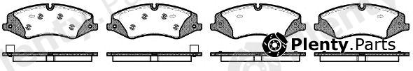  ROADHOUSE part 21409.10 (2140910) Brake Pad Set, disc brake