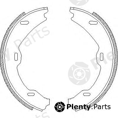  REMSA part 470601 Brake Shoe Set, parking brake