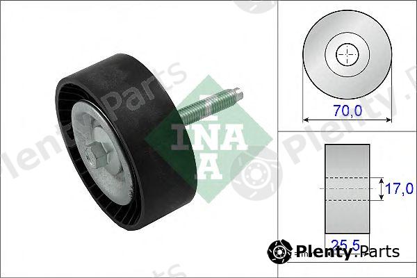  INA part 532065210 Deflection/Guide Pulley, v-ribbed belt