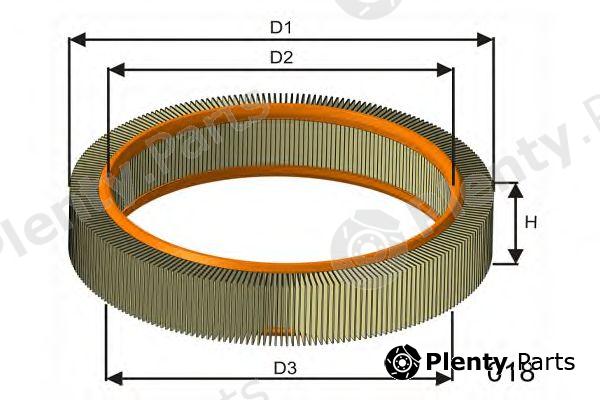  MISFAT part RM819 Air Filter