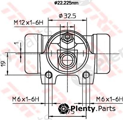  TRW part BWH373 Wheel Brake Cylinder