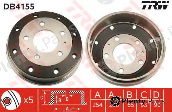  TRW part DB4155 Brake Drum