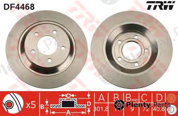  TRW part DF4468 Brake Disc