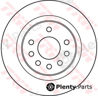  TRW part DF4938 Brake Disc