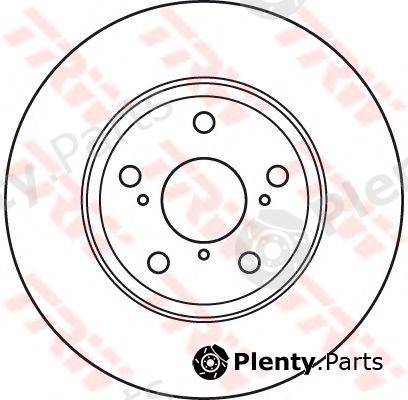  TRW part DF4939S Brake Disc