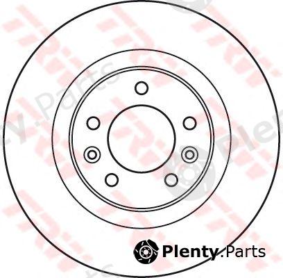  TRW part DF4945 Brake Disc