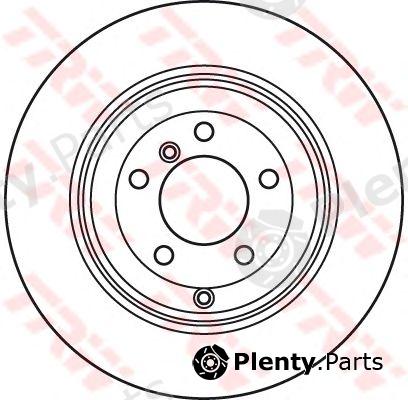  TRW part DF4955S Brake Disc