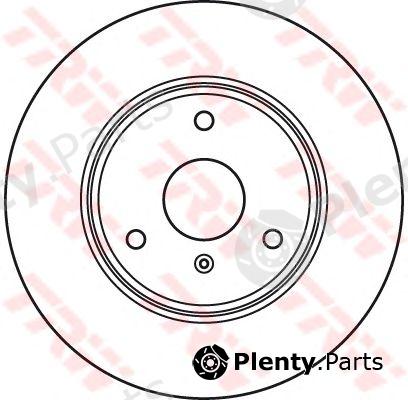  TRW part DF4961 Brake Disc