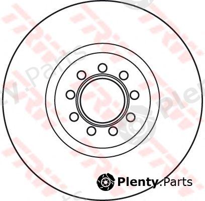  TRW part DF4984S Brake Disc
