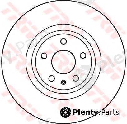  TRW part DF6051 Brake Disc