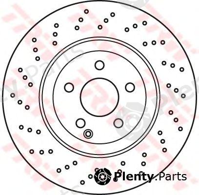  TRW part DF6077S Brake Disc