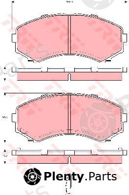  TRW part GDB3254 Brake Pad Set, disc brake