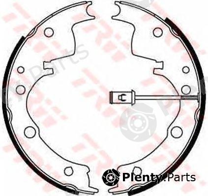  TRW part GS8598 Brake Shoe Set