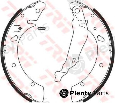  TRW part GS8640 Brake Shoe Set