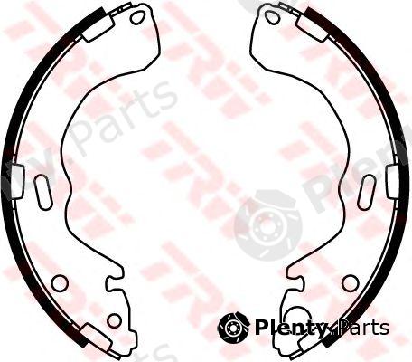  TRW part GS8664 Brake Shoe Set