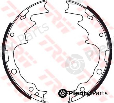  TRW part GS8705 Brake Shoe Set
