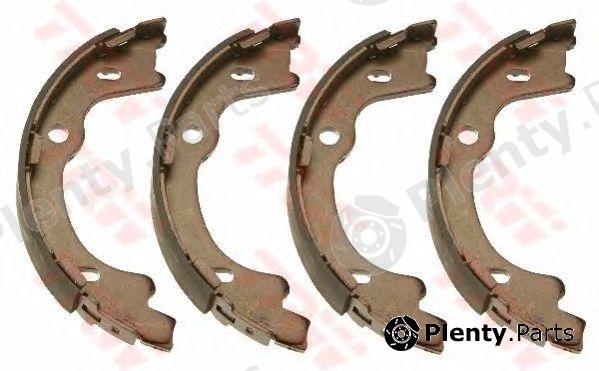  TRW part GS8757 Brake Shoe Set, parking brake