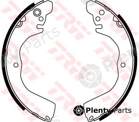  TRW part GS8762 Brake Shoe Set, parking brake
