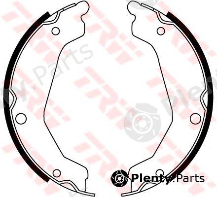  TRW part GS8763 Brake Shoe Set, parking brake