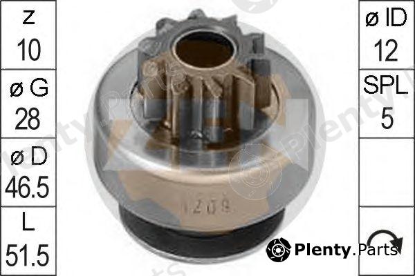  ERA part ZN1209 Freewheel Gear, starter