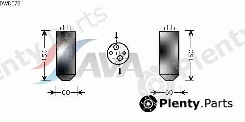  AVA QUALITY COOLING part DWD078 Dryer, air conditioning