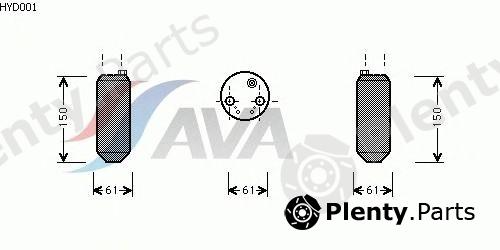  AVA QUALITY COOLING part HYD001 Dryer, air conditioning