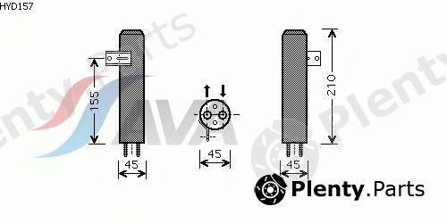  AVA QUALITY COOLING part HYD157 Dryer, air conditioning