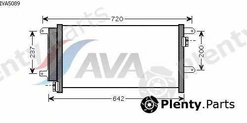  AVA QUALITY COOLING part IVA5089 Condenser, air conditioning