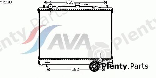  AVA QUALITY COOLING part MT2193 Radiator, engine cooling