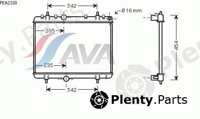  AVA QUALITY COOLING part PEA2330 Radiator, engine cooling