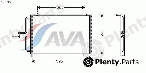  AVA QUALITY COOLING part RT5236 Condenser, air conditioning