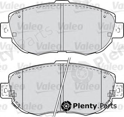  VALEO part 601023 Brake Pad Set, disc brake