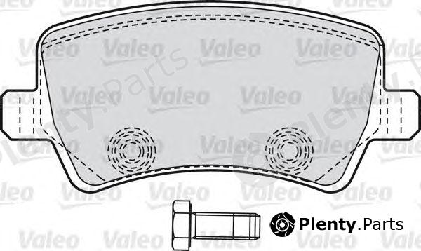  VALEO part 598928 Brake Pad Set, disc brake