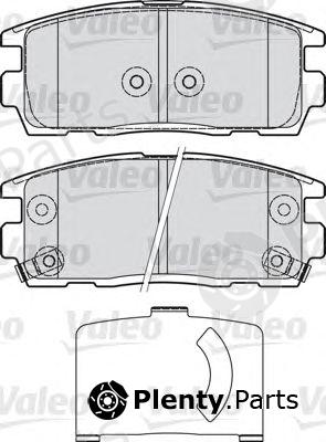  VALEO part 598941 Brake Pad Set, disc brake