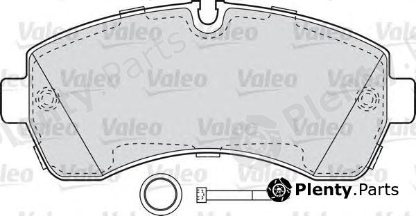  VALEO part 598881 Brake Pad Set, disc brake
