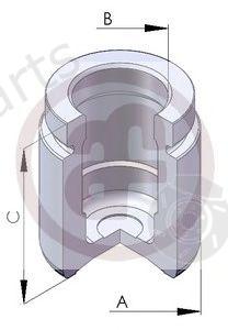  AUTOFREN SEINSA part D025125 Piston, brake caliper