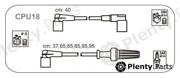  JANMOR part CPU18 Ignition Cable Kit