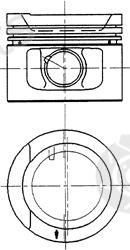  KOLBENSCHMIDT part 90942600 Piston