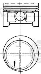  KOLBENSCHMIDT part 94891600 Piston