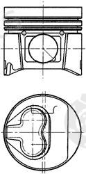  KOLBENSCHMIDT part 91313710 Piston