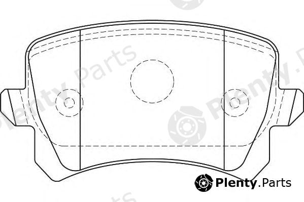  WAGNER part WBP24483B Brake Pad Set, disc brake