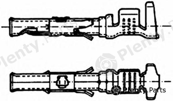  HELLA part 8KW054950-003 (8KW054950003) Cable Connector