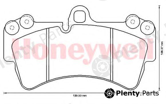  JURID part 573282J Brake Pad Set, disc brake